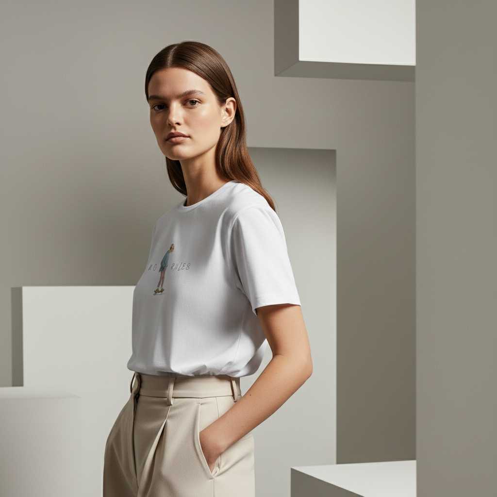 No Rules Skateboard T-Shirt, Funny Old Man Skater Graphic Tee, Rebellious Streetwear Shirt